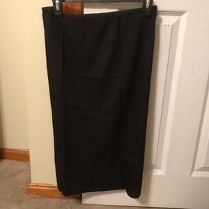 The row pencil skirt size medium black